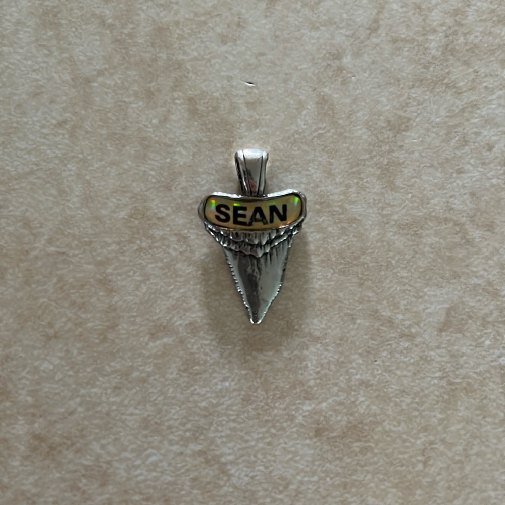 Sean Shark Tooth Charm
